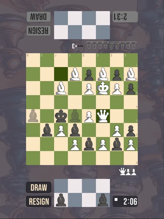 Tangkapan layar ChessDash iPad 