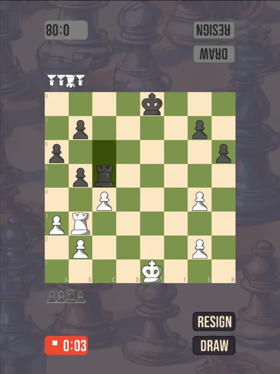 Tangkapan layar ChessDash iPad 