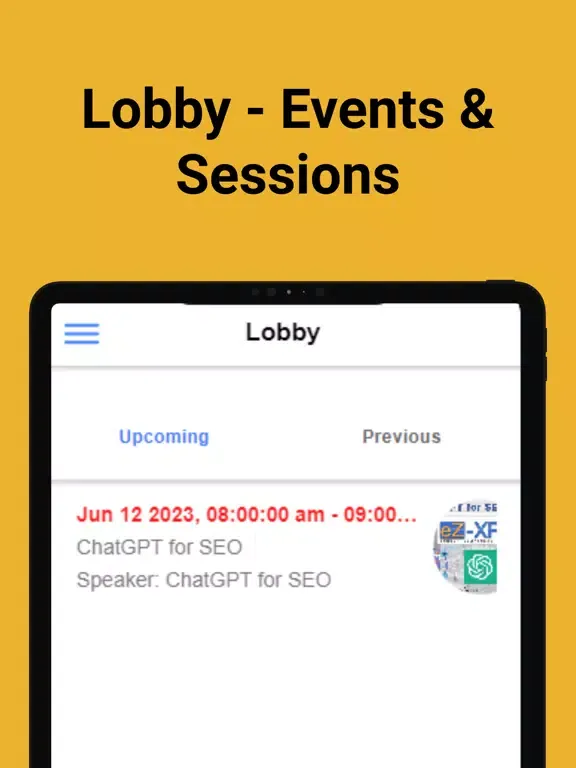 eZ-XPO Biz iPad  Ekran Görüntüleri
