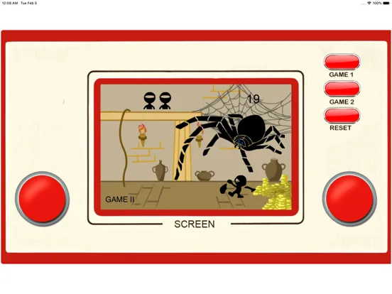 تصاویر Electronic retro game - Spider iPad 