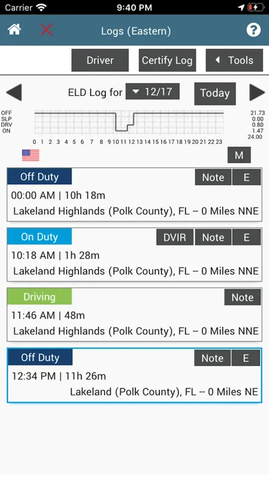 RoadReady OO/LTE (GeoWiz) 스크린샷