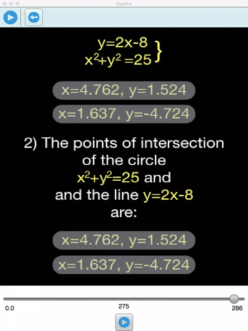 GCSE Algebra (Edexcel and AQA) iPad  Screenshots