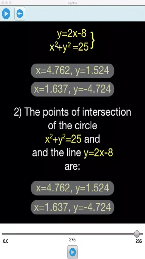 GCSE Algebra (Edexcel and AQA) スクリーンショット