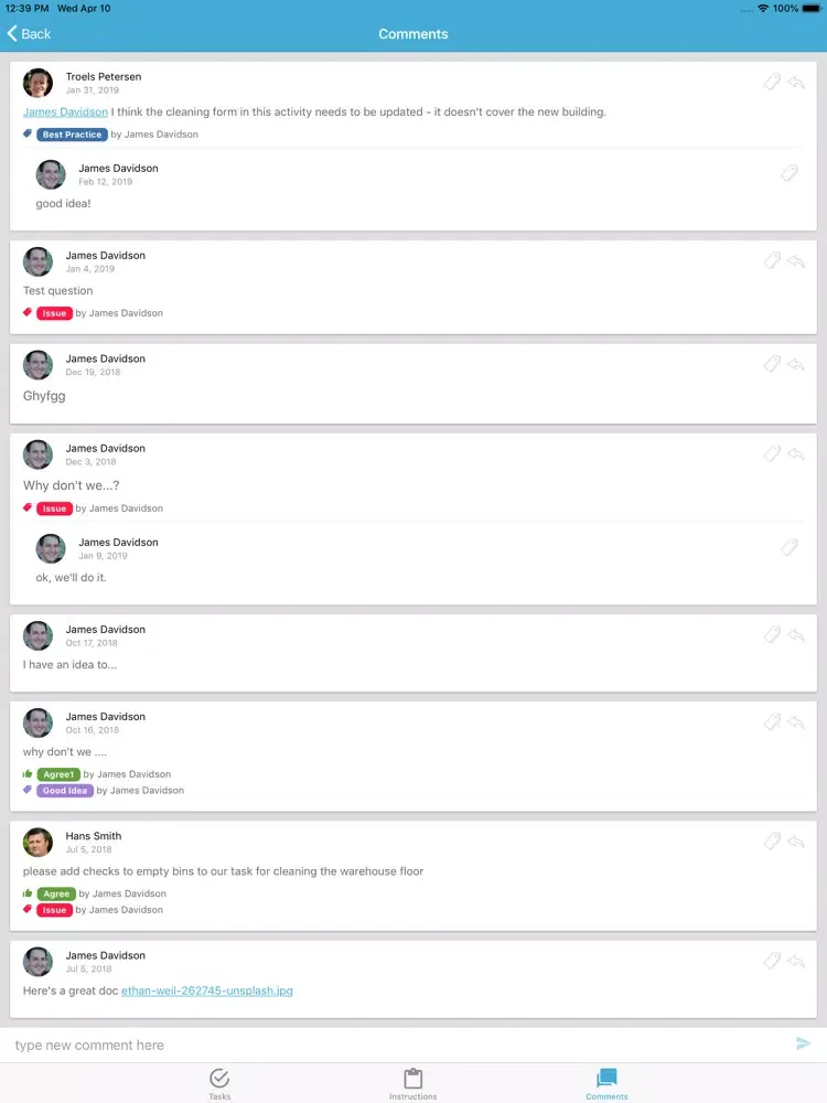 Gluu Execute iPad  Screenshots