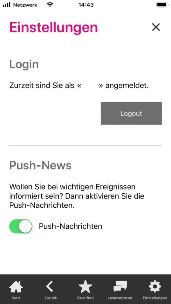 Tangkapan skrin Liechtensteiner Volksblatt