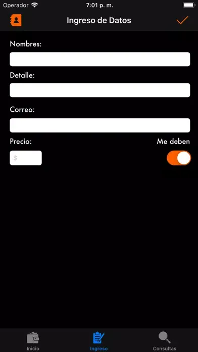 Captures d'écran de BlackList