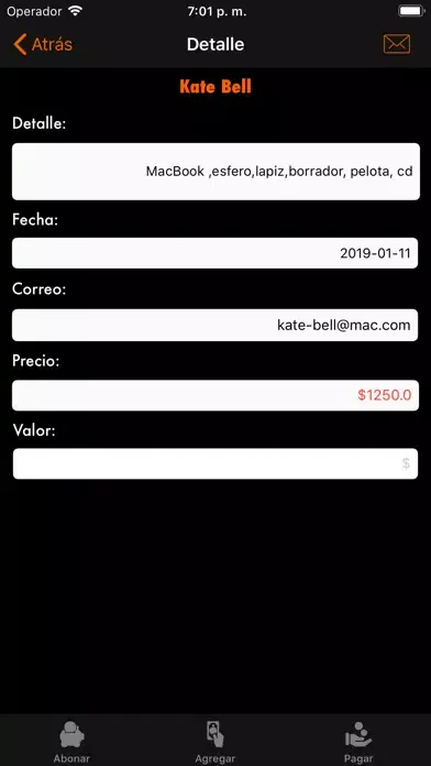 Captures d'écran de BlackList