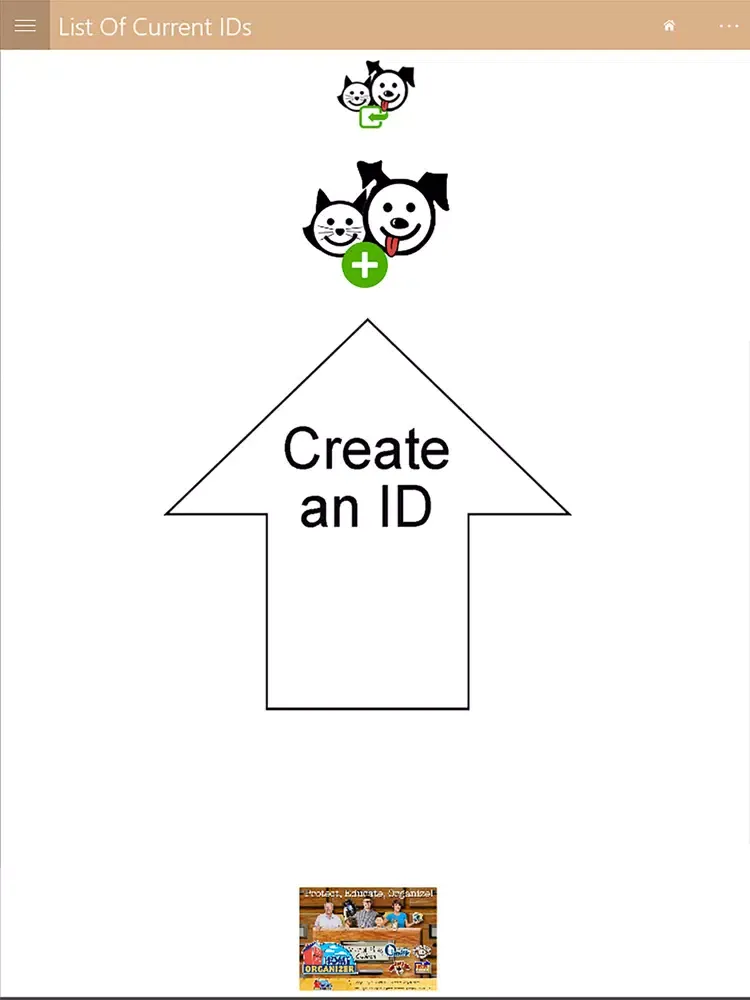 EARS Digital ID iPad  스크린샷