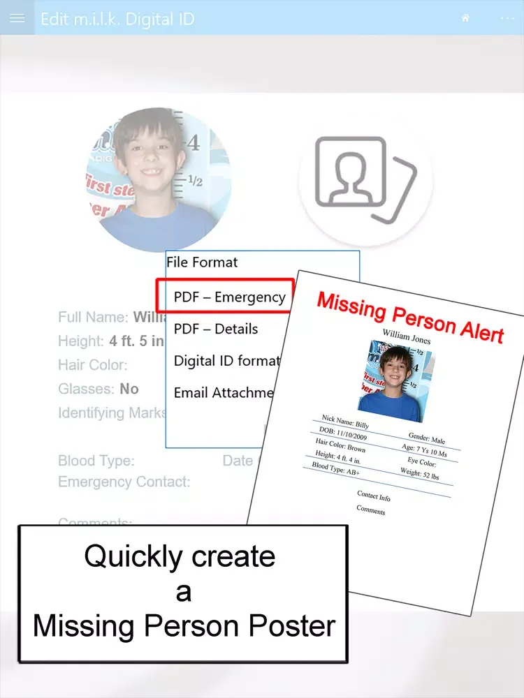 milk Digital ID iPad  Screenshots