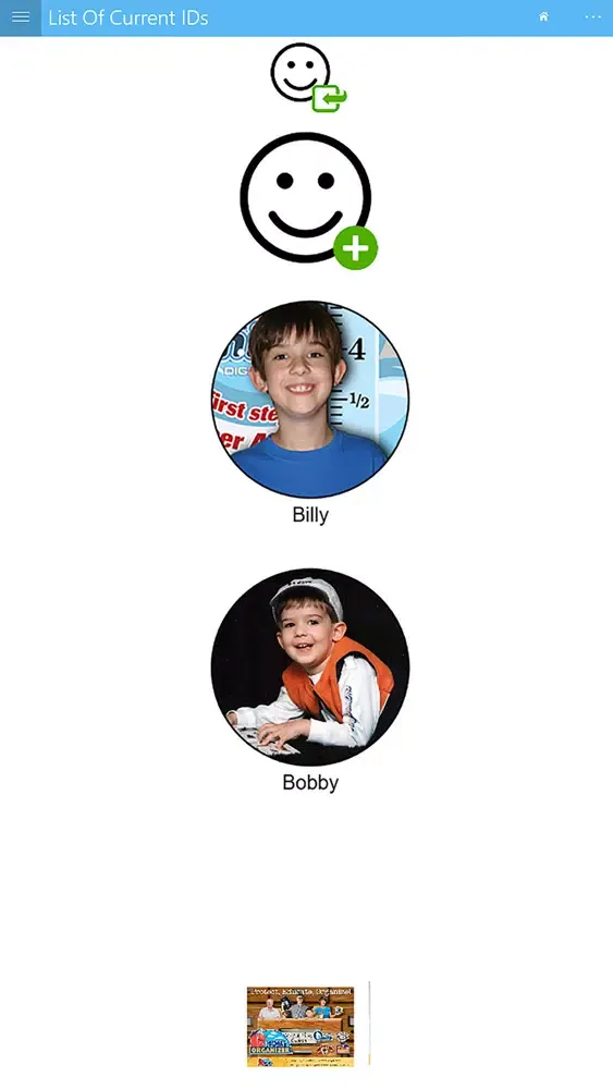 milk Digital ID Screenshots