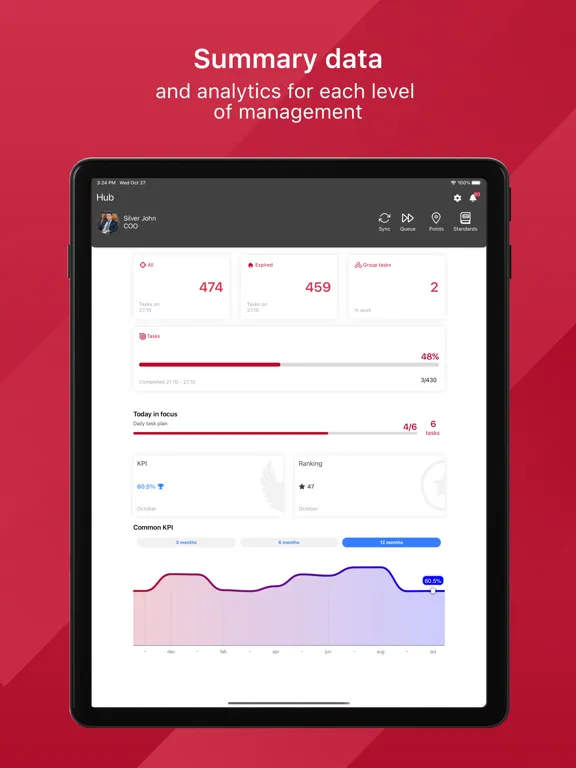 Capturas de pantalla de Imredi Audit Pro iPad 