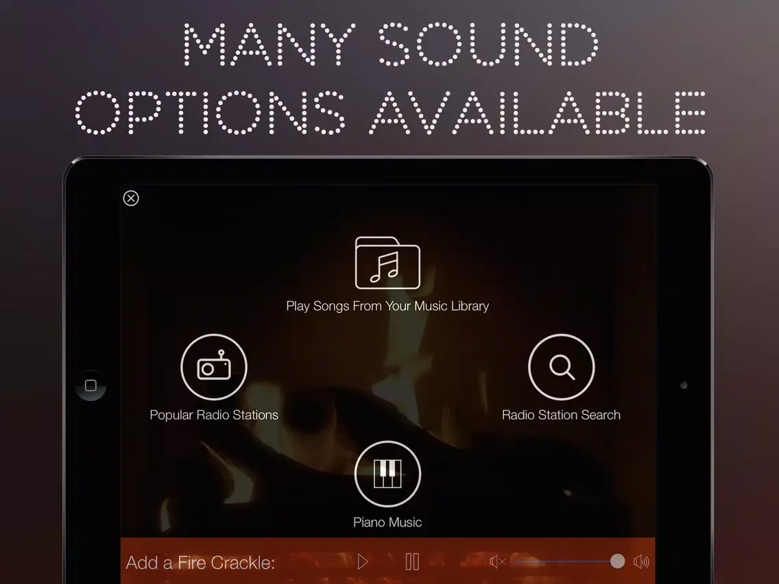 Fireplace HD+ iPad  স্ক্রিনশট
