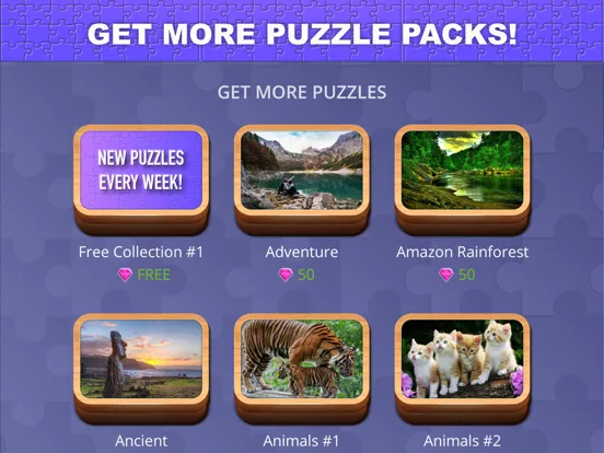 Capturas de pantalla de Jigsaw Puzzles Ultimate iPad 