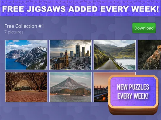 Capturas de pantalla de Jigsaw Puzzles Ultimate iPad 