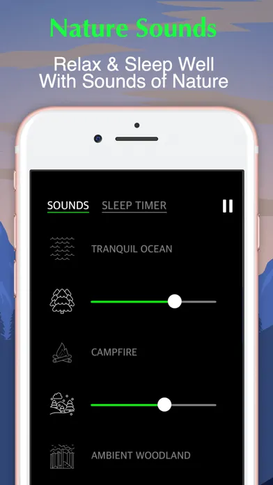 Tangkapan layar Nature Sounds : Sleep & Relax