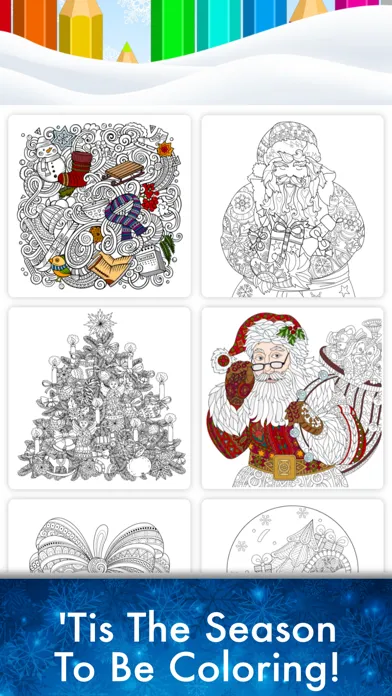 Capturas de pantalla de Christmas : Coloring Pages