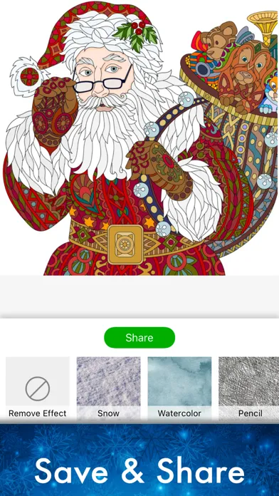 Capturas de pantalla de Christmas : Coloring Pages