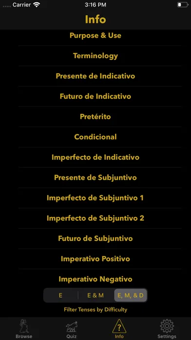 Conjugar Screenshots