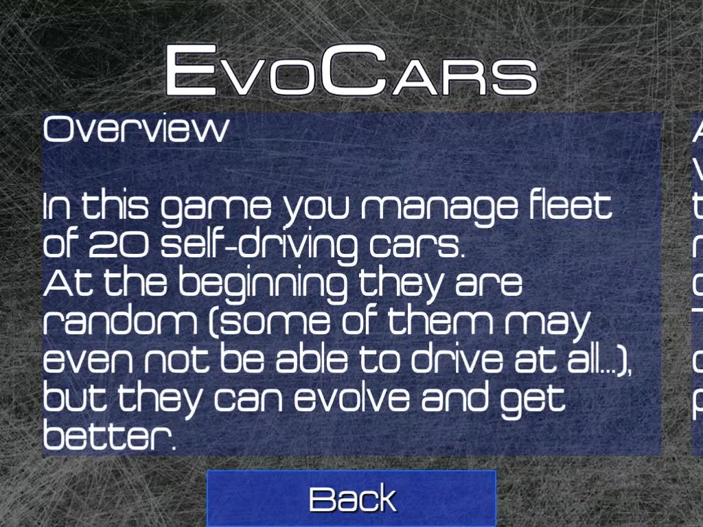 Скриншоты EvoCars iPad 