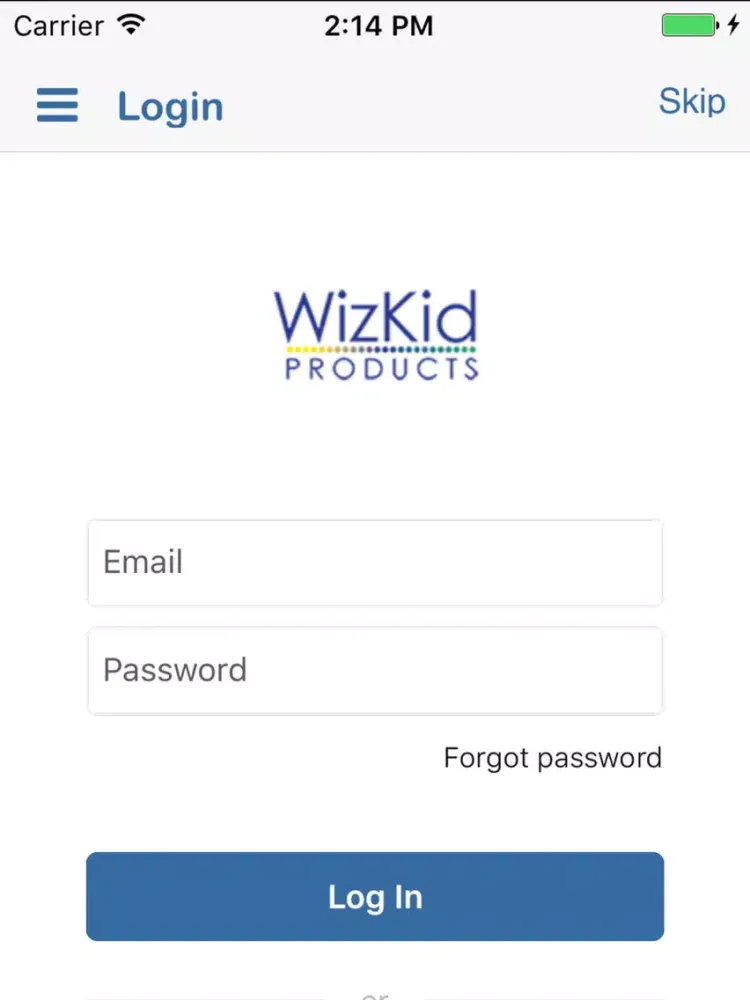Capturas de tela do WizKid iPad 