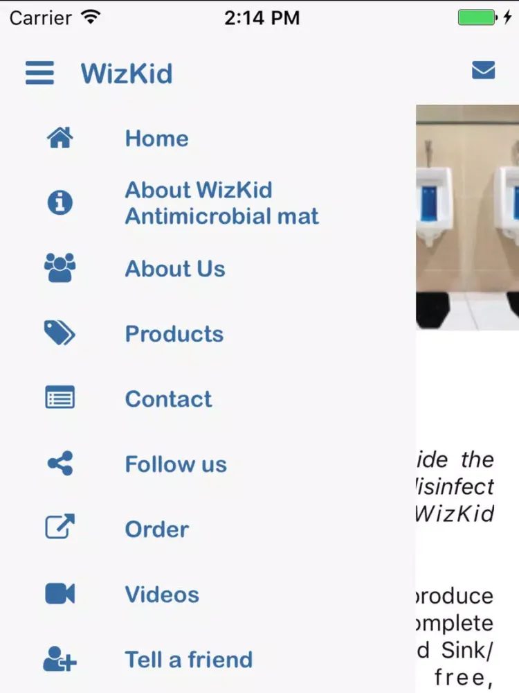 Capturas de tela do WizKid iPad 