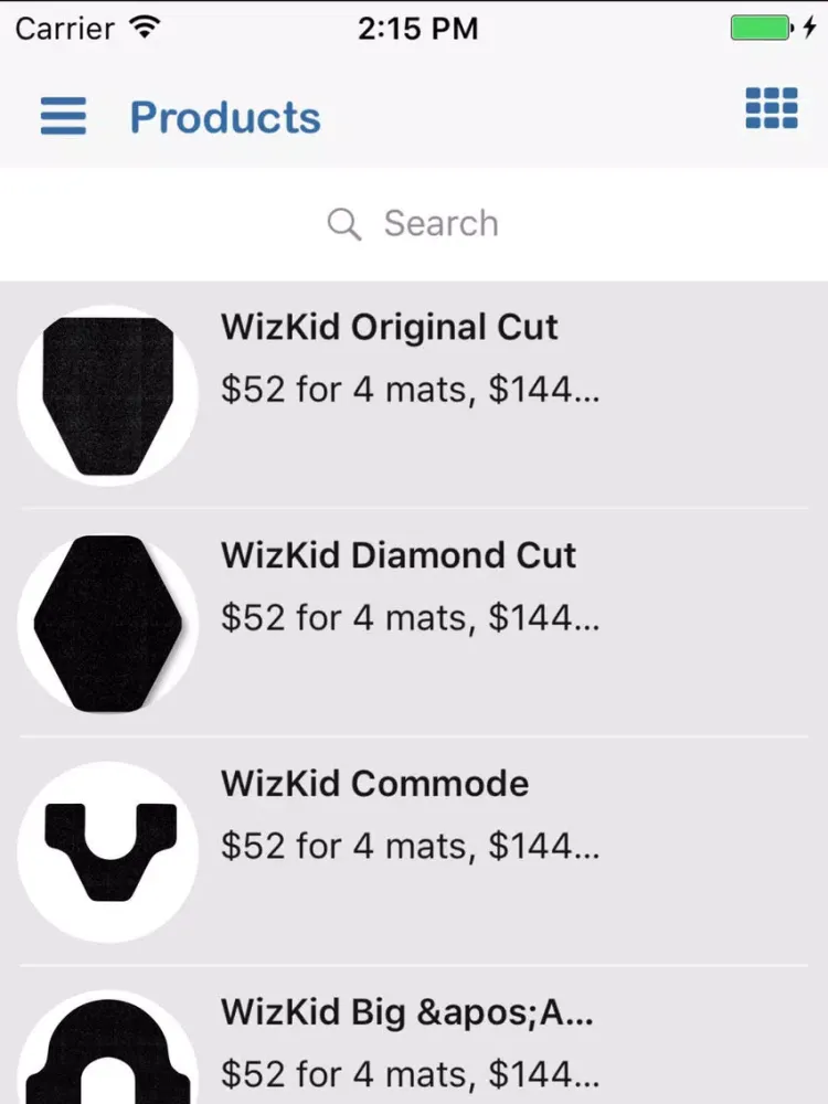 Capturas de tela do WizKid iPad 