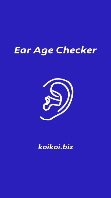 Zrzuty ekranu EarAgeChecker