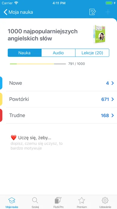 Fiszkoteka - fiszki językowe Screenshots