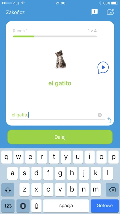 Fiszkoteka - fiszki językowe Screenshots