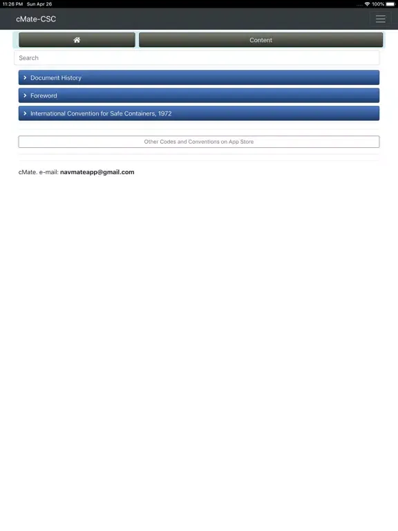 cMate-CSC iPad  Screenshots