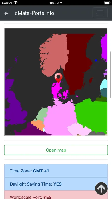 cMate-Ports Info Screenshots