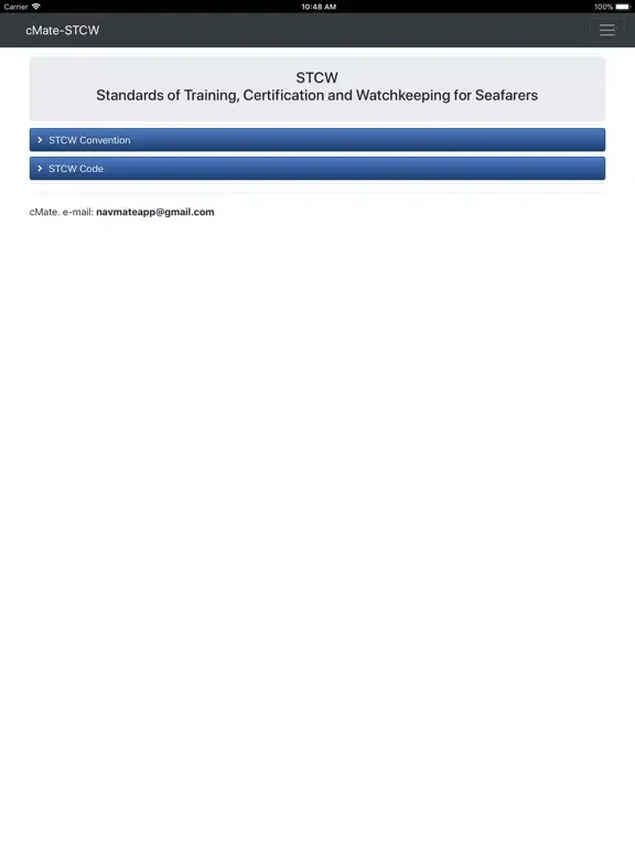 cMate-STCW iPad  স্ক্রিনশট