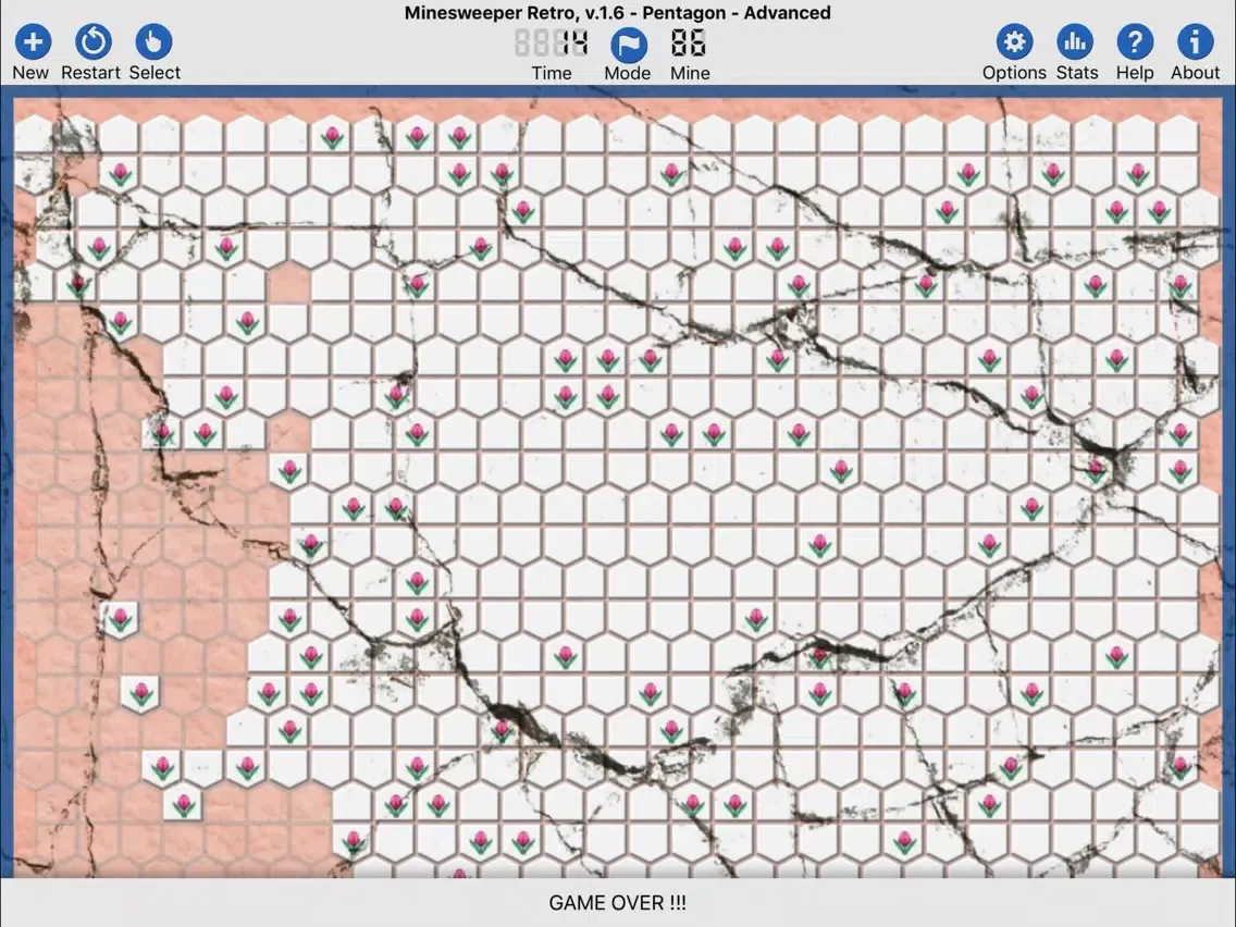 Minesweeper Retro iPad 应用截图