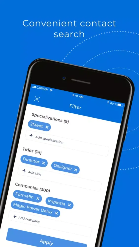 2Meet - business app for event Ekran Görüntüleri