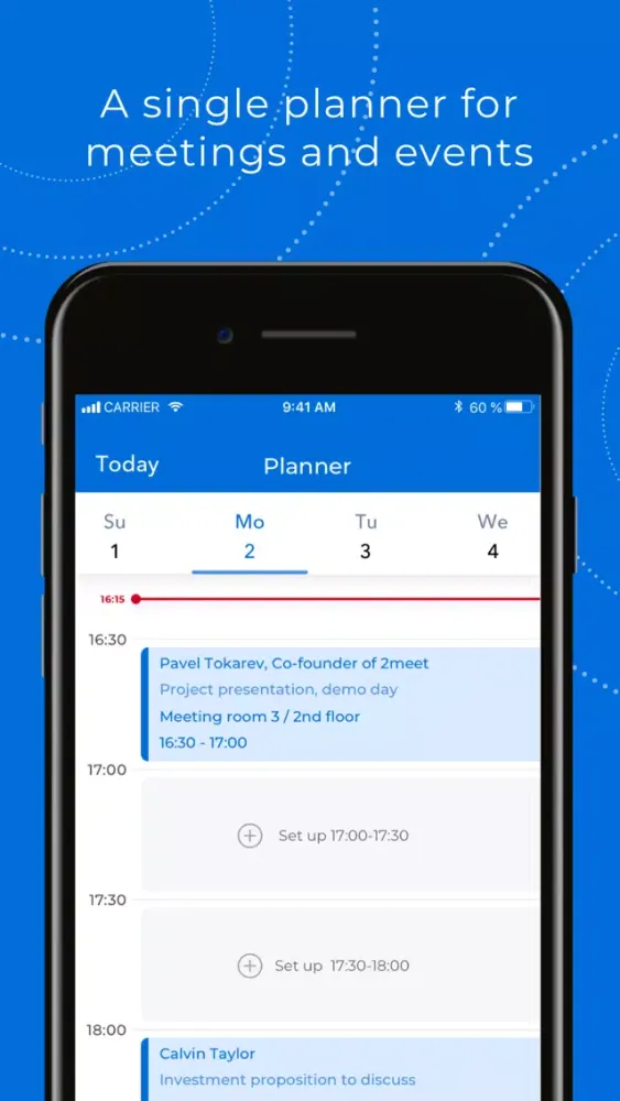 2Meet - business app for event Ekran Görüntüleri
