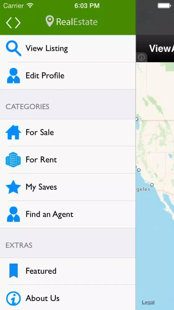 Capturas de tela do Cambodia RealEstate Finder