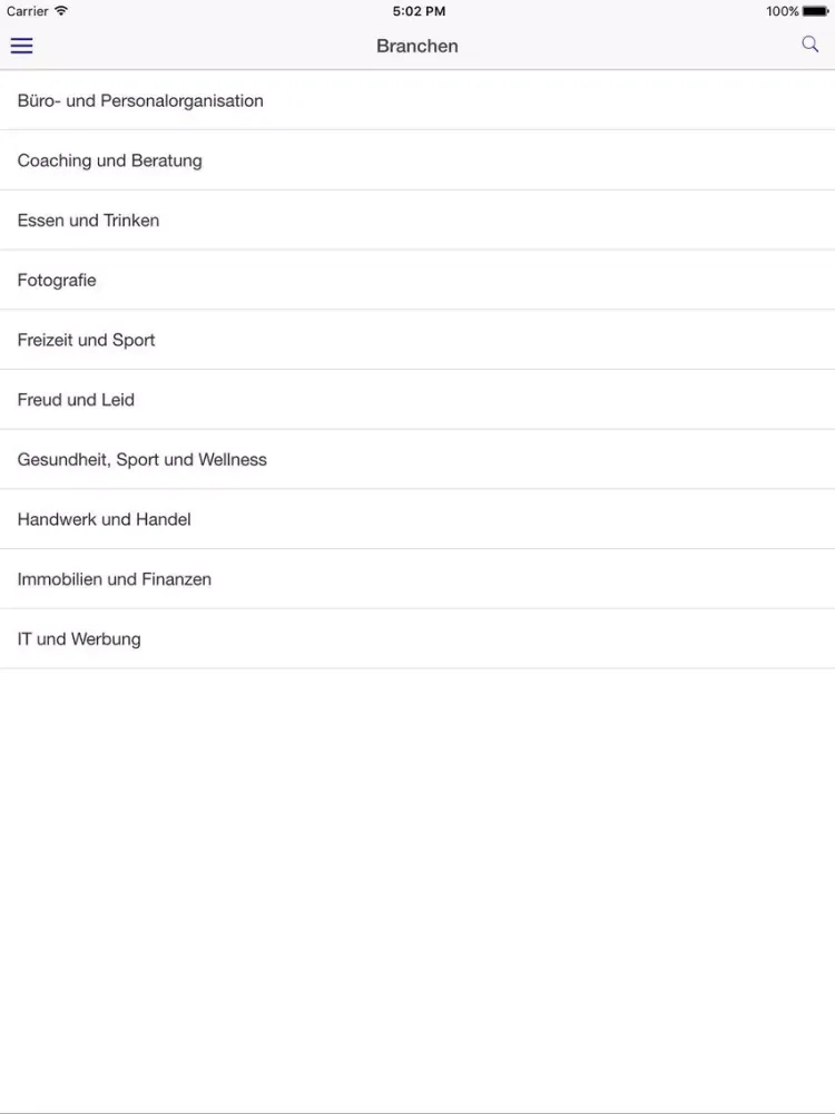 Ảnh chụp màn hình của M-POINT iPad 