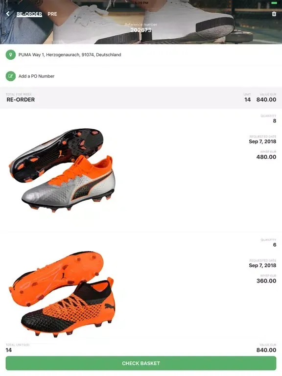 MYPUMA.BIZ iPad 应用截图