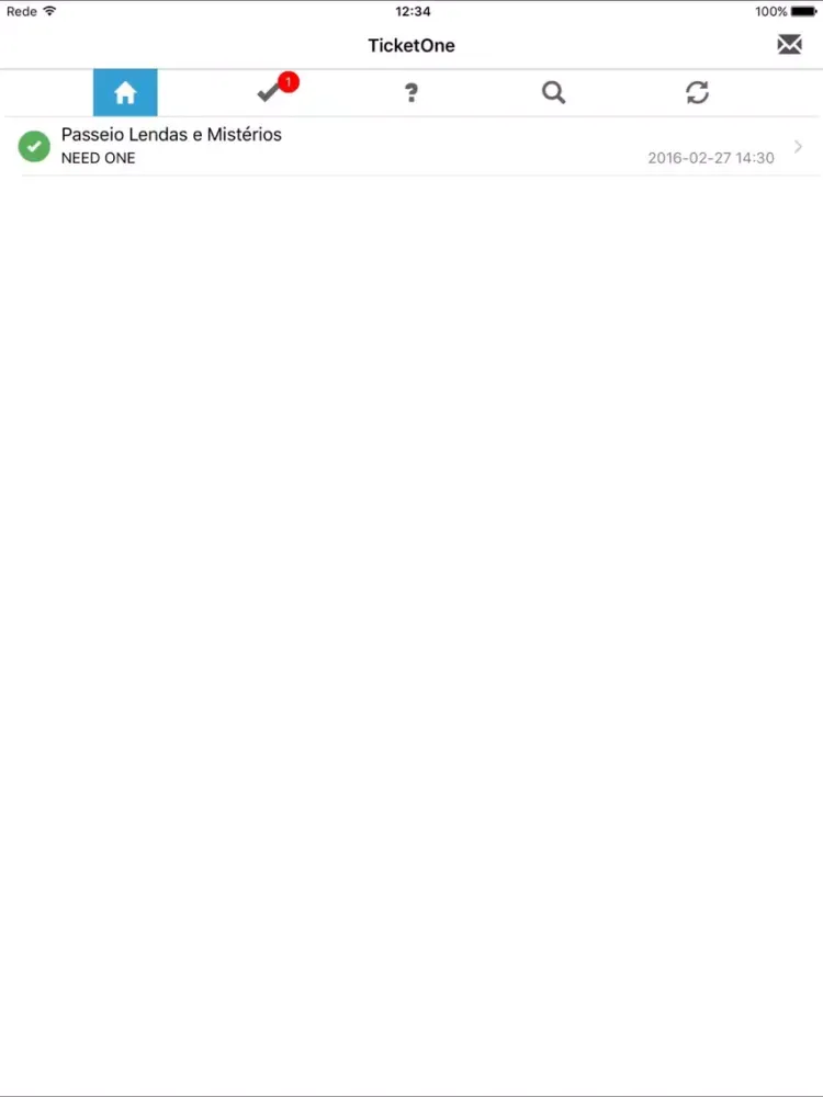 ONETicket iPad  Screenshots