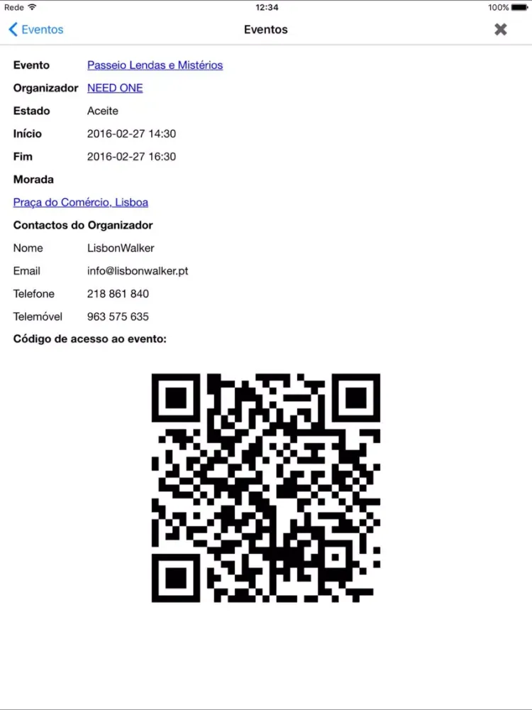 ONETicket iPad  Screenshots