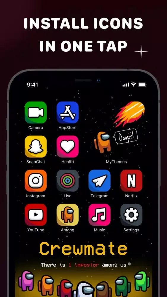 Скриншоты Themes : Color Widgets & Icons
