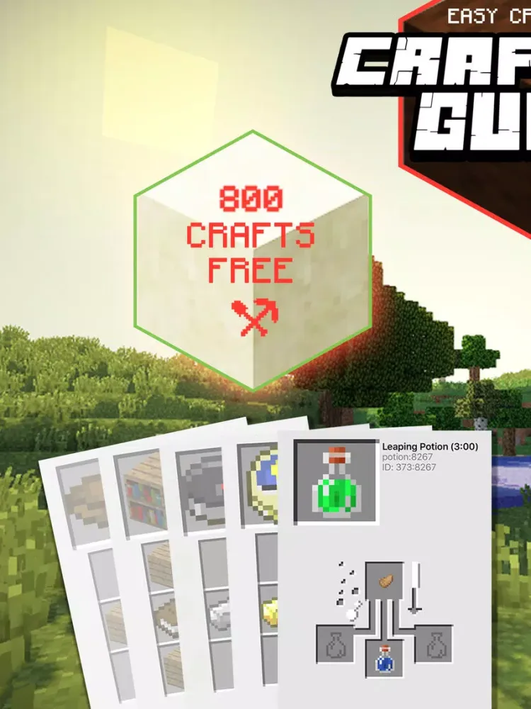 Скриншоты Crafting Guide for Minecraft: craft, video, stream iPad 