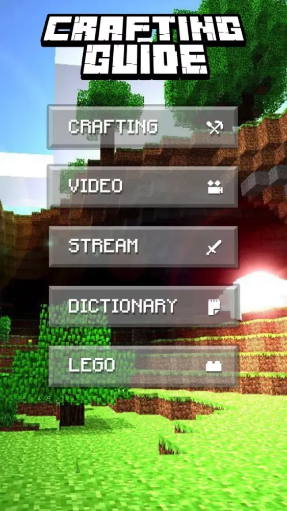 Скриншоты Crafting Guide for Minecraft: craft, video, stream