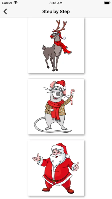 Christmas Drawing Guide应用截图