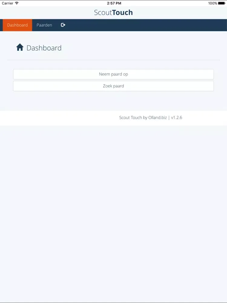 Скриншоты Scout Touch iPad 