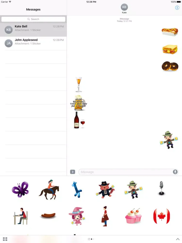 Capturas de tela do Erasmoji - Stickers for erasmus students iPad 