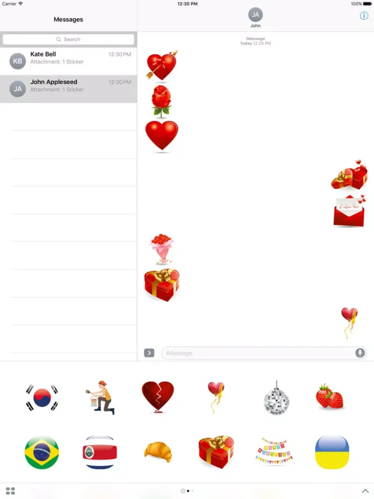 Capturas de tela do Erasmoji - Stickers for erasmus students iPad 