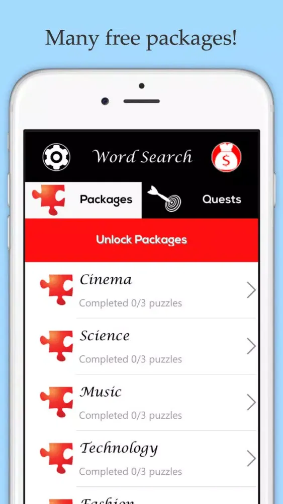 I can't find the words应用截图