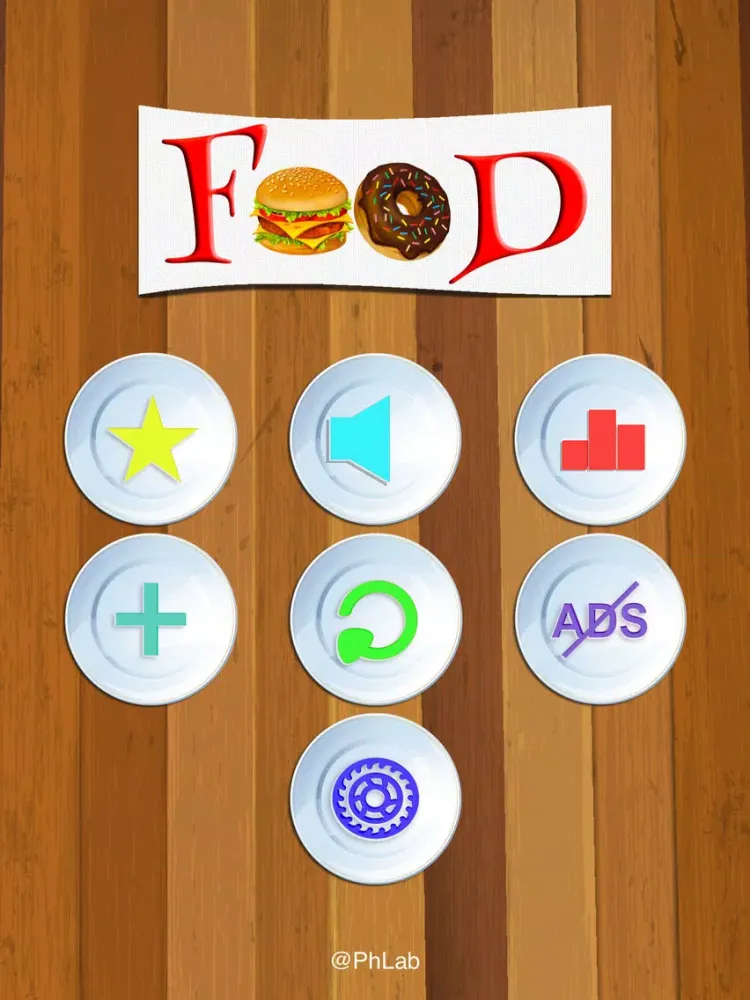 Food - Matching Game iPad  स्क्रीनशॉट