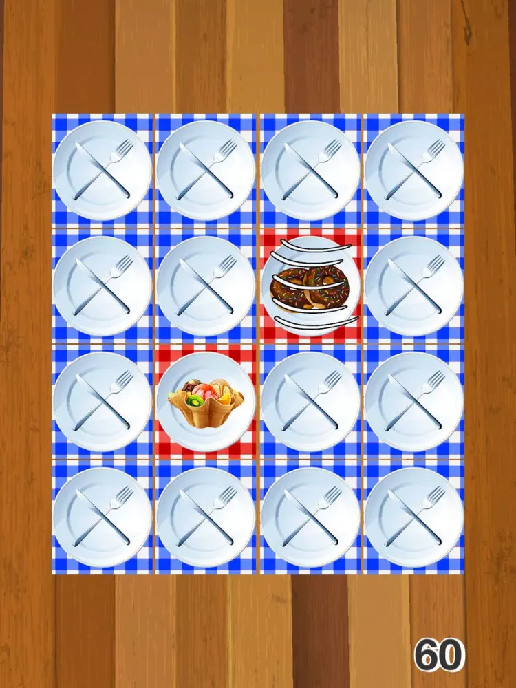 Food - Matching Game iPad  स्क्रीनशॉट